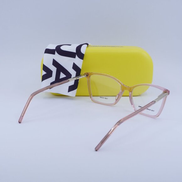 Marc Jacobs MARC 544 035J 00 Eyeglasses Transparent Pink Cat Eye 54mm Frame - Picture 11 of 11